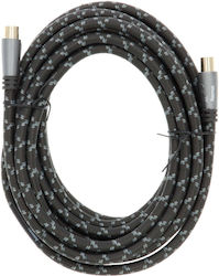 Hama 205072 Koaxialkabel 5 Meter Grau 120 dB