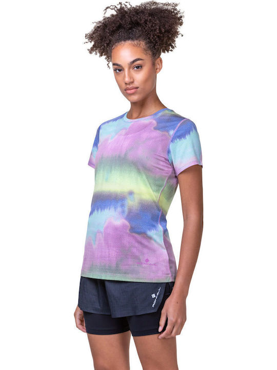 Ronhill Women's Athletic T-shirt Multi Mirage
