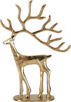 Zaros Christmas Figure Deer Gold