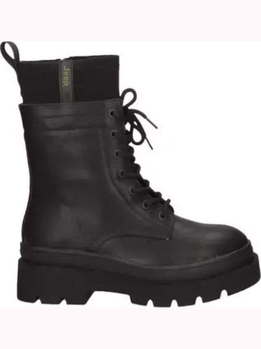 Lace Women's Ankle Boots Black