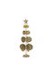 Weihnachtsdekoration Baum Klassisch 62cm Gold Tisch