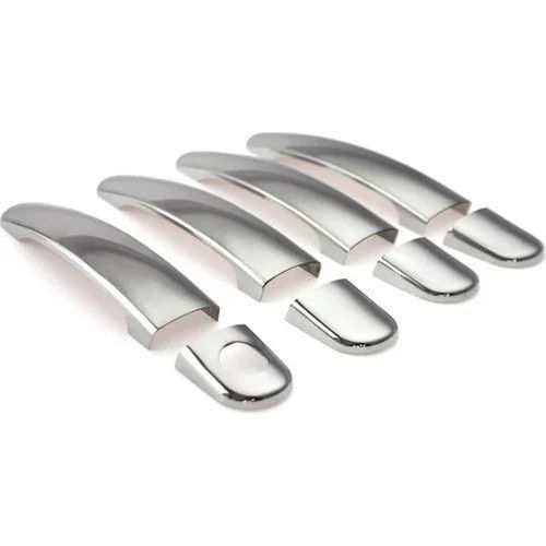 Set Ornamental Cromat Mânere Uși Compatibil Skoda Octavia 1996-2010 Superb II 2001-2008 Fabia 1999-2007