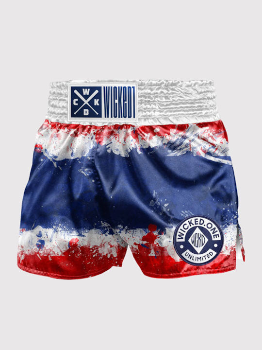 Wicked1 Shorts Kick/Thai-Boxen Weiß