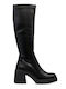 Women's Boots with High Heel Black