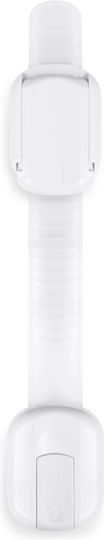 Ricokids Siguranță pentru dulap și sertar din Plastic în Culoare Alb 3.4x3.4x3.4εκ. 6buc