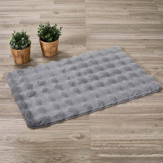 Whitegg Pat35-3 Rug Rectangular Furry Grey