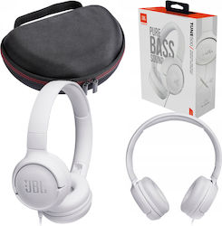 JBL Tune 500 On Ear Слушалки Бял