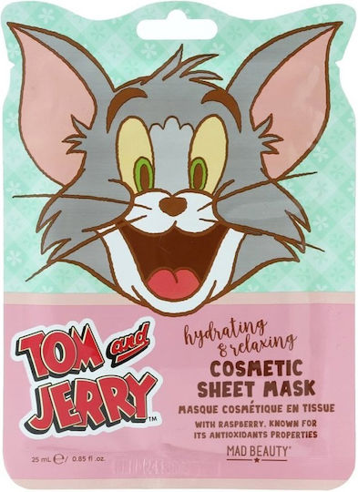 Μάσκα Προσώπου Mad Beauty Tom & Jerry Tom