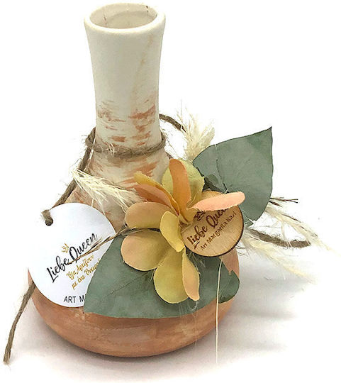 LiebeQueen de birou Amulet Portocaliu Ceramic 7x11cm 1buc
