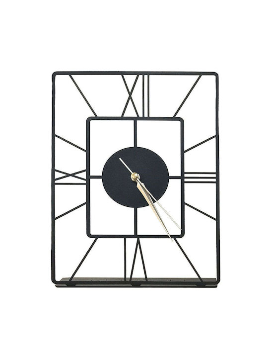 Aberto Design Tabletop Clock Black 522PIR1113