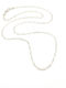 White Gold Chain Neck 14K Thin Thickness 2mm and Length 55cm