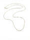 White Gold Chain Neck 14K Thin Thickness 2mm and Length 48cm
