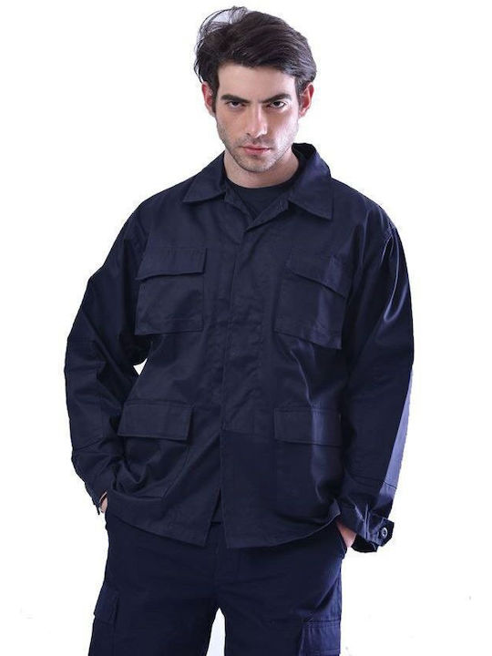 Ergo Ιεραξ Μπουφάν Εργασίας Navy Μπλε