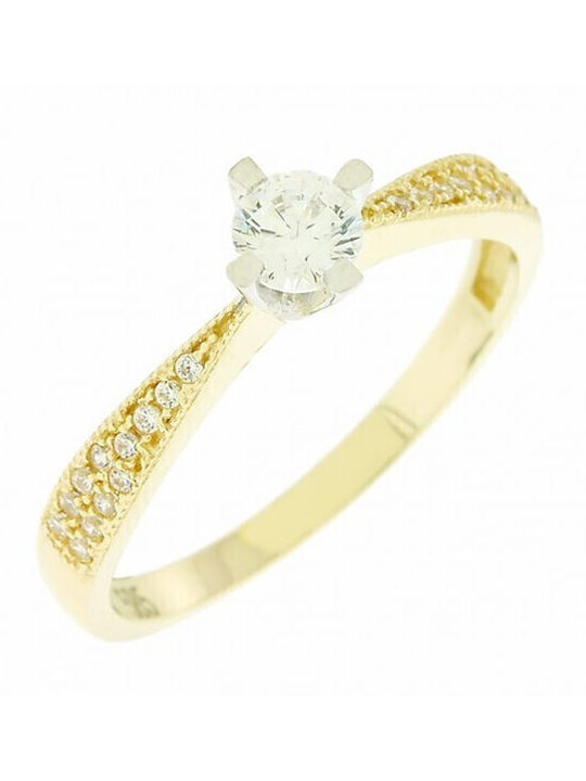 Velegrakis Единичен камък от Злато 14K