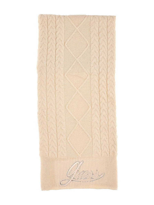 Guess Women's Knitted Scarf Beige