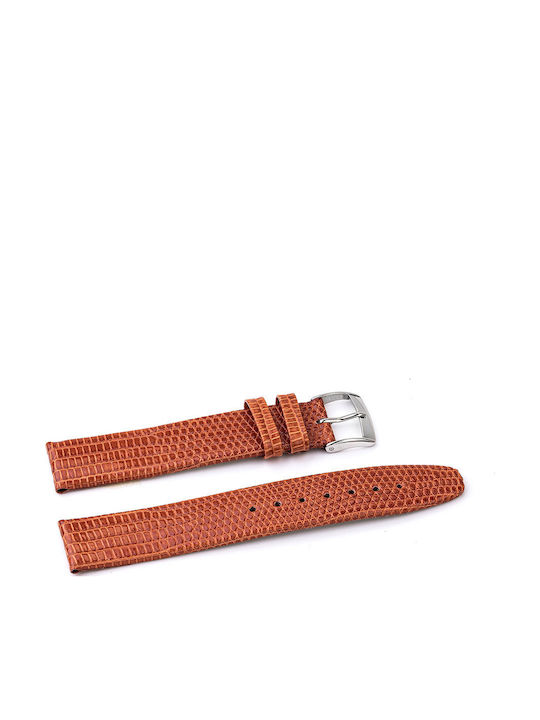 Kuki Leather Strap Brown 20mm
