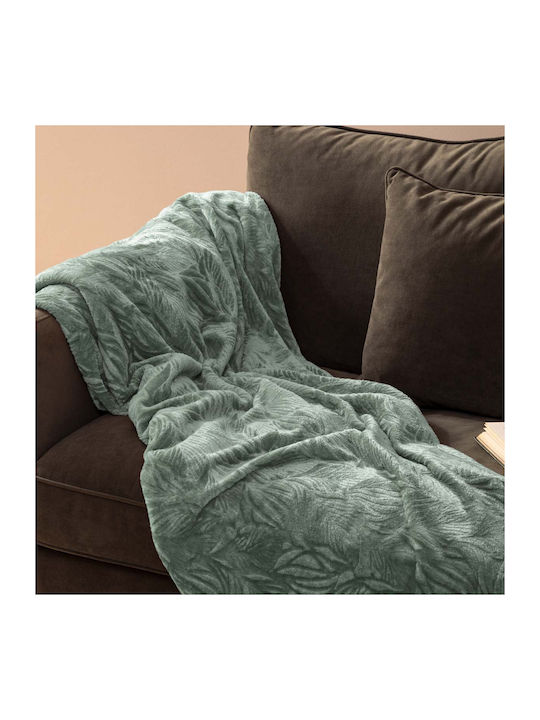 Atmosphera Ryo Κουβέρτα Fleece Καναπέ 125x150εκ...