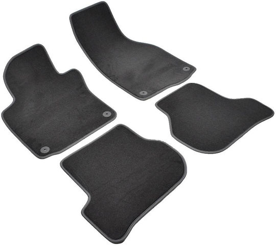 Umbrella Set Covorașe Față și Spate 4buc din Covor pentru Mini UNU Volkswagen Jetta Ford Margine 2003+ Negre