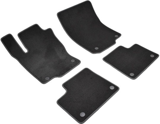 Umbrella Set Covorașe Față și Spate 4buc din Covor pentru Mercedes-Benz GLE - Magazin online Mini UNU Ford Margine 2012-2019 Negre