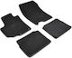 Teppichset Suzuki SX4 S-Cross 2012 Metallring-Befestigungssystem 12mm