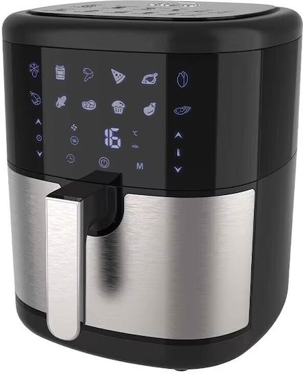 ST-9688 Air Fryer 6lt Black