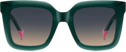 Missoni Sunglasses Πράσινα with Acetate Frame & Multicolour Lens