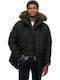 D3 Ovin Everest Winter Jacke Parka Jet Black