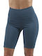Women's Training Legging Shorts High Waisted GREY DUST