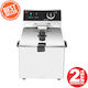 Lappas Electric Fryer 2kW Capacity 4lt 21x38x30.5cm