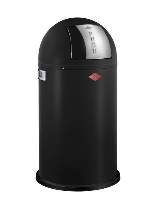 Wesco Wesco Pushboy Mülleimer Kunststoff Schwar...