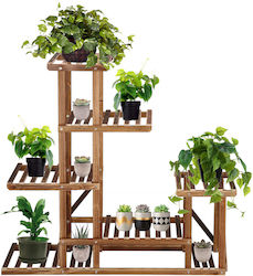 Wooden Flower Stand 6 Shelves Support Ga176 95cm