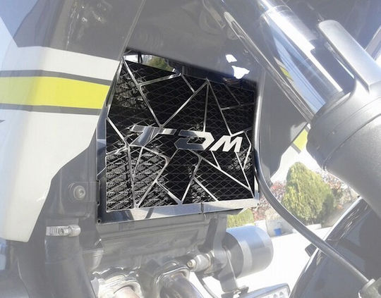 Moto Discovery Протектор за радиатор на мотоциклет Yamaha TDM 900 Сребрист