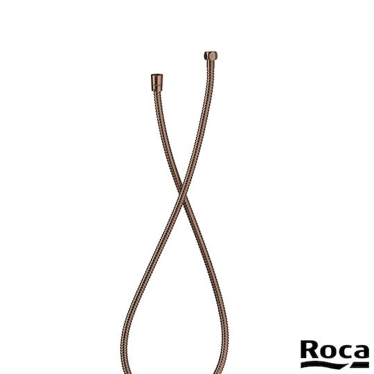 Roca Plastic Shower Hose Rose Gold Flex