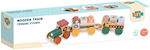 Luna Pull-Along Toy made of Wood for 18++ Months