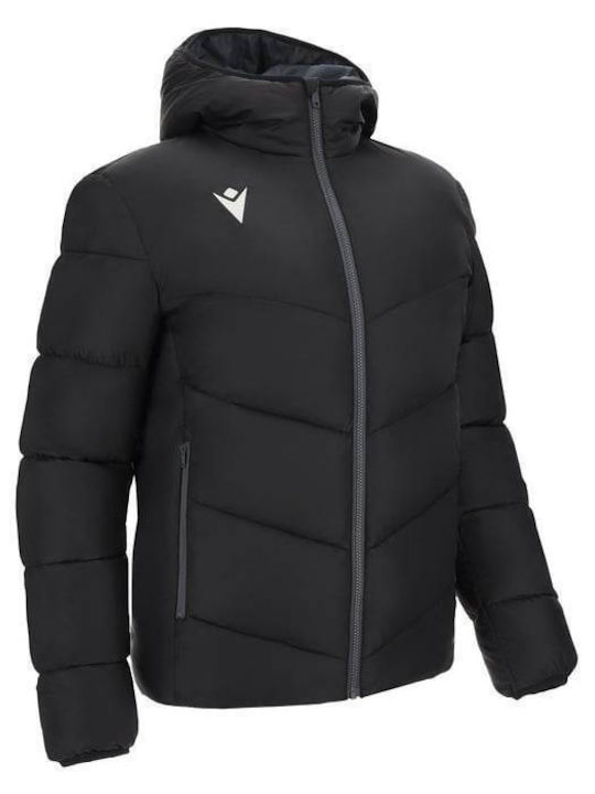Macron Якета Puffer Черно