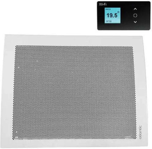 Atlantic Solius Θερμοπομπός Τοίχου 1500W με Ηλεκτρονικό Θερμοστάτη Λευκός