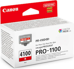 Canon PFI-4100 6785C001 Γνήσιο Μελάνι InkJet Κόκκινο