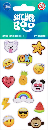 Sticker Boo Lebez Kinder Handwerk Spielzeug Aufkleber Verschiedene Designs 1St
