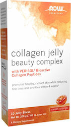 Now Foods Collagen Jelly Beauty Complex Jelly Sticks 10 X 20 Γραμμάρια Γυκό Πορτοκάλι Now Foods Collagen Jelly Beauty Complex Jelly Sticks 10 X 20 Γραμμάρια Γυκό Πορτοκάλι