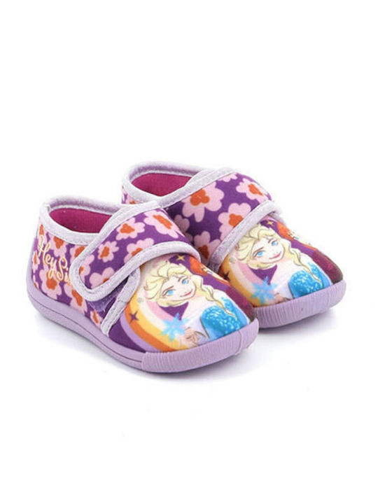 Frozen District Kids Slippers Lilac