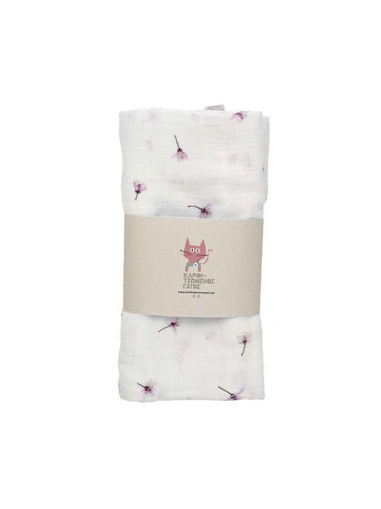 Karfitsomenos Gatos Scutec din Muselină Almond Tree