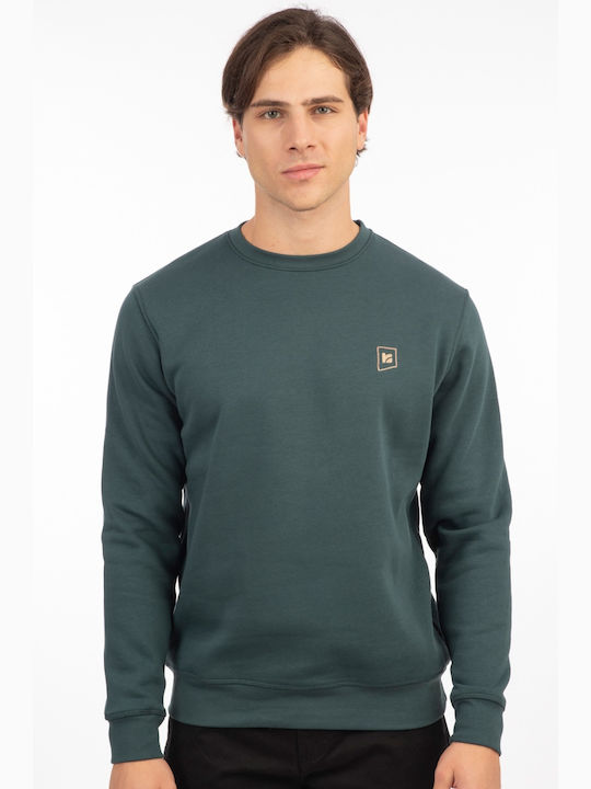 Rebase Sweatshirt Fleece Deep Teal