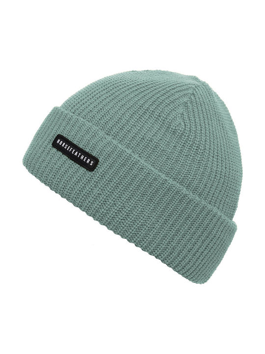 Youth Beanie Kinder Mütze Gestrickt Blau