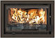 Charnwood Bay VL Чугун Печка на дърва 5кВт Pewter