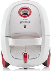 Gorenje 850W Vacuum Cleaner Bagged White VCE21SFWR