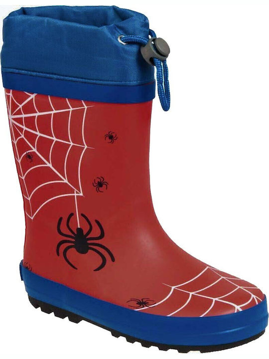 Kids Wellies Spiderman Blue