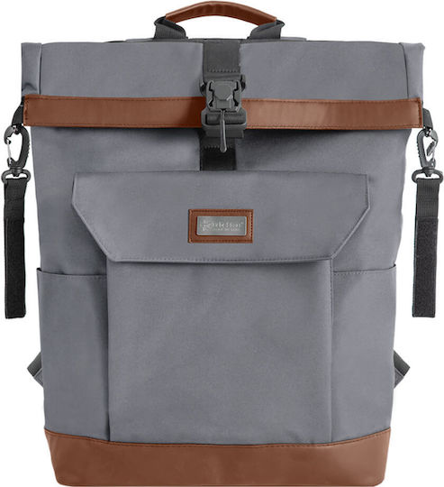 Bebe Stars Diaper Bag Gray