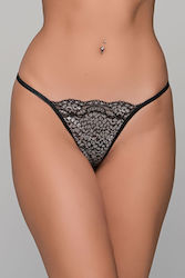 Milena by Paris Γυναικείο Sexy String με Δαντέλ...