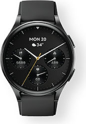 Egoboo GemCraft Aluminium Smartwatch with Heart Rate Monitor (Black)