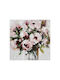 Fylliana Flower 35296 Πίνακας σε Καμβά 100x100cm